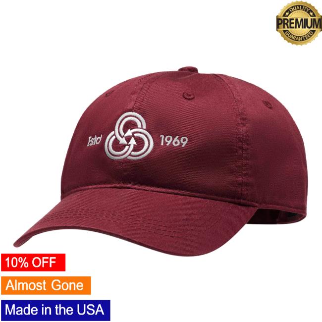 Trimet Merch Shop Retro Burgundy Dad Hats