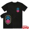 Ultra Australia Store Merch Shop Ultra Merch 2026 Pinkblue Logo Electronic Music Fest Black Tee