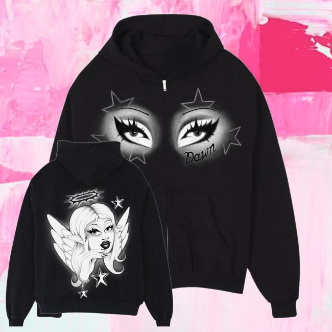 Up Until Dawn Store Merch Shop Dawn Eyes Zip Hoodies