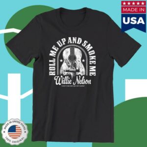 Willie Nelson Merch Shop Store Roll Me Up Trigger Tee
