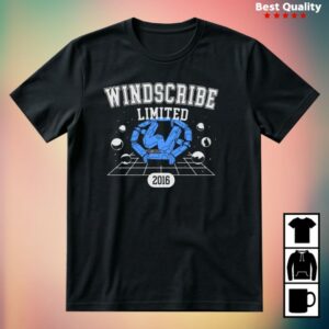 Windscribe Store Merch Collegiate Tee
