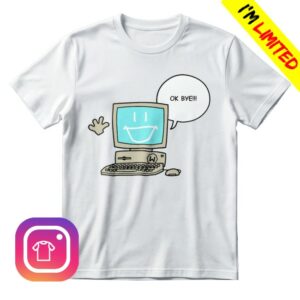 Windscribe Store Merch Ok Bye Compy Tee White