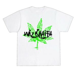 Wiz Khalifa Store Merch Graffiti Leaf Shirt