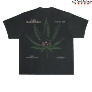 Wiz Khalifa Store Merch Macrodose Seeing Eye Leaf Shirt