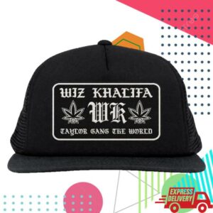 Wizkhalifa Merch Shop Store Chrome Leaf Patch Hat