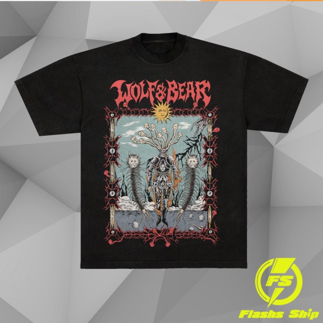 Wolf And Bear Store Merch Frame Shirt