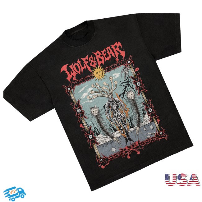 Wolf And Bear Store Merch Frame Shirt