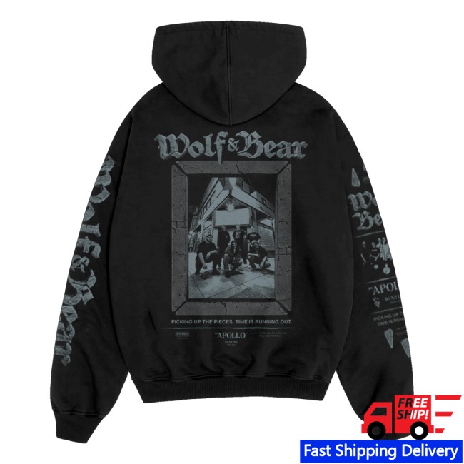Wolf And Bear Store Merch Stone Hoodie