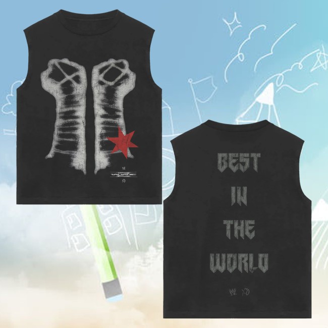 Xo Store Merch Wwe X Xo Cm Punk Cutoff Tee