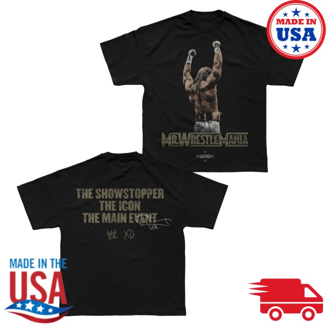 Xo Store Merch Wwe X Xo Shawn Michaels Tee
