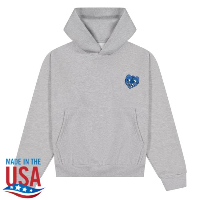 Youknow Store Merch Built By You Tiki Hoodie Grey