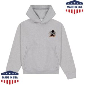 Youknow Store Merch Built By You Blueprint Hoodie Grey