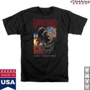 Zero Skateboards Merch Store Graveyard Self Titled Ss Black