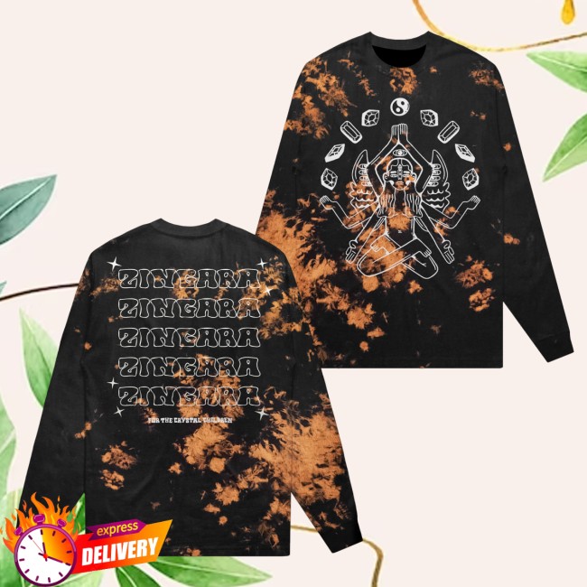 Zingara Merch Store Lotus Tie Dye Long Sleeve 4 Zingara Merch Store Lotus Tie Dye Long Sleeve