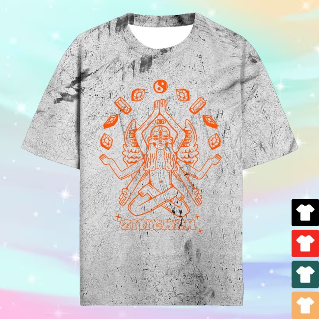 Zingara Merch Store Lotus Tie Dye Tee 2 Zingara Merch Store Lotus Tie Dye Tee