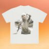 Anyma Merch Shop Store Anyma X Lisa Bad Angel Portrait Tee (White)