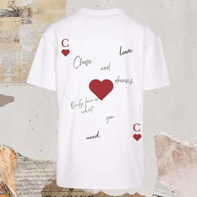Choose Clothing Merch Shop Store Men Heart Shirt