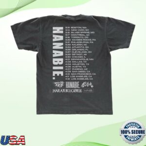 Hanabie Shop Merch Store 2026 Piggy Tour Tee