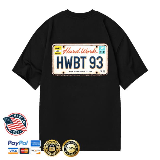 Hwbt Merch Shop Hwbt 93 T-Shirt Black
