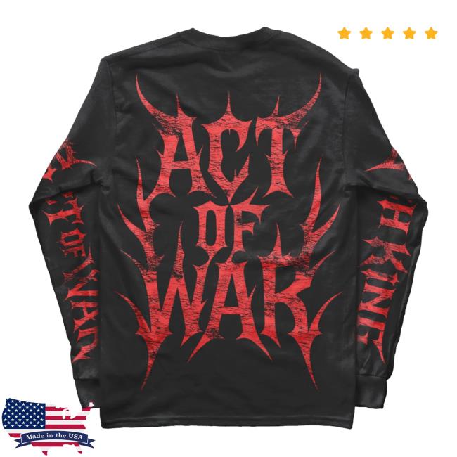 Lichking Metal Store Merch Shop Act Of War Longsleeve Shirt 4 Lichking Metal Store Merch Shop Act Of War Longsleeve