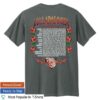 Lollapalooza Merch Shop Store Dartboard Lineup Tee