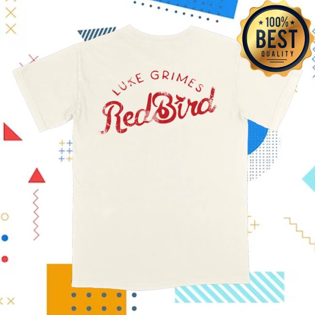 Luke Grimes Merch Shop Red Bird Tee Shirt