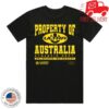 Ultra Australia Store Merch Shopultra Merch 2026 - Property Of Australia Black Tee