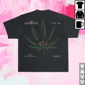 Wizkhalifa Merch Shop Store Macrodose Seeing Eye Leaf Tees