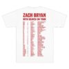 Zach Bryan Merch Shop White Tour Tees