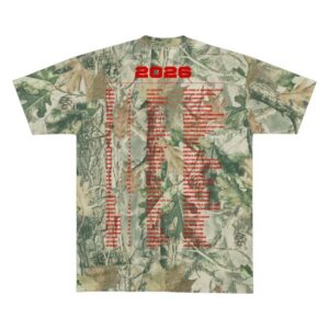 Zach Bryan Merch Shop With Heaven On Top Camo Tee