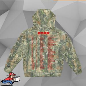 Zach Bryan Merch Shop With Heaven On Top Camo Tour Hoodies