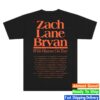 Zach Bryan Merch Shop With Heaven On Top Tour Exposure Tee