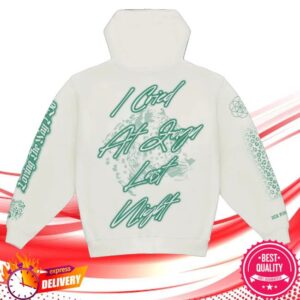 Zayn Merch Shop Store Konnakol White Airbrush Hoodie