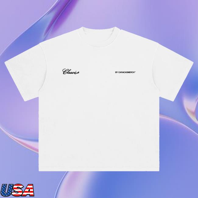 Caracas Merch Shop Store Que Viva Venezuela White Tee