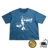 Drpply Merch Shop Store Shit Money Denim Effect Boxy Fit T-Shirt