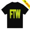 Freak The World Merch Shop Neon Logo Tee 2 Freak The World Merch Shop Neon Logo Tee (Black)