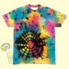 Griz Merch Shop Store Griz Worldwide Vibe Rainbow Reverse Dye T-Shirt