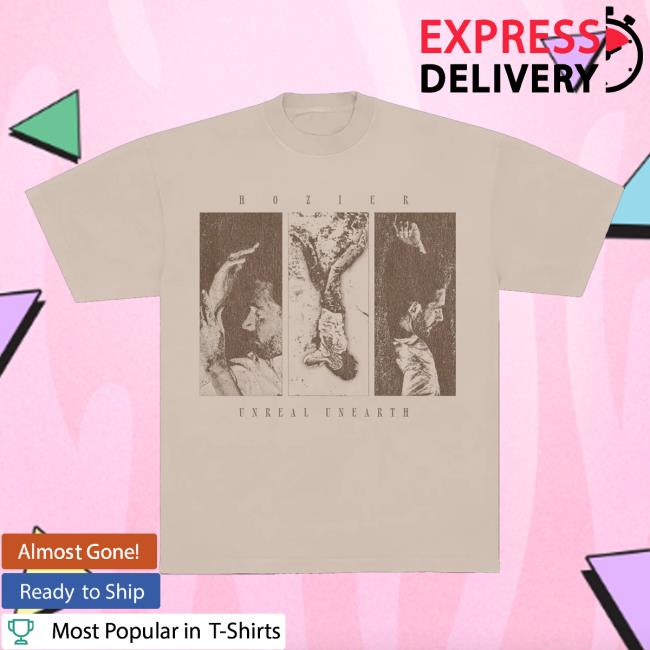Hozier Shop Merch Shop Unreal Unearth 2025 Panel Tour Tee Shirt 5 Hozier Shop Merch Shop Unreal Unearth 2025 Panel Tour Tee