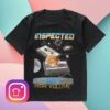 Inspected Merch Shop Store Tour Tee Vintage Black