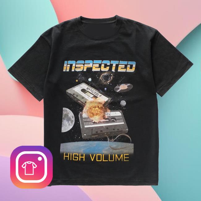 Inspected Merch Shop Store Tour Tee Vintage Black