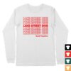 Lake Street Dive Merch Shop Store Thank You For Rocking With Us Long Sleeve Shirt