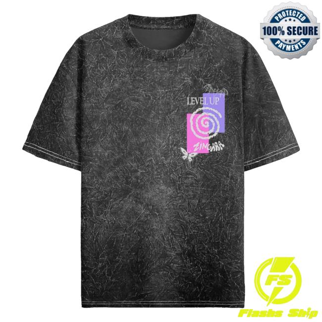 Level Up Shop Merch Store Level Up X Zingara Parallel Spirits Tour Tee Shirt