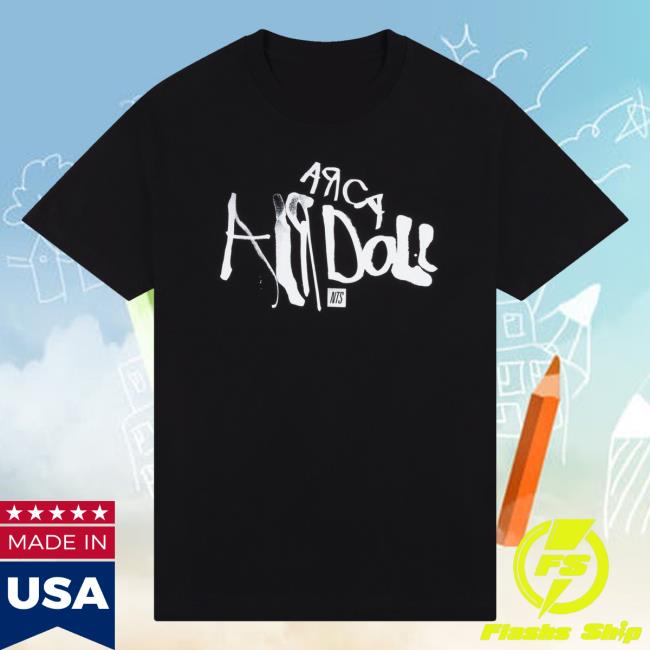 Nts Merch Shop Store Arca X Nts Airdoll Tee Black
