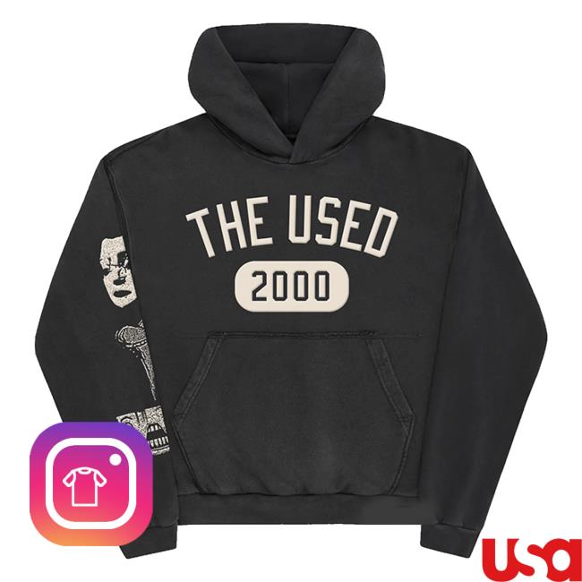 The Used Merch Shop Store 25 Year Varsity Hoodies