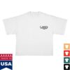 The Warner Music Merch Shop Store Loop Tour White T-Shirt