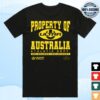 Ultra Australia Store Merch Shopultra Merch 2026 Property Of Australia Tee 1 Ultra Australia Store Merch Shopultra Merch 2026 - Property Of Australia Black Tee