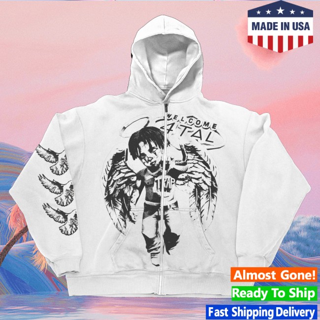 30Praum Store Merch Blusa De Moletom Com Ziper Off White Isso E Trap Hoodie