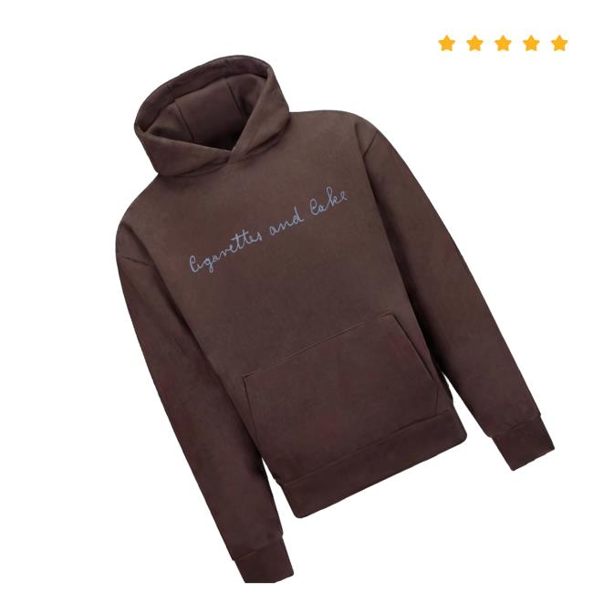 Aaron Rowe Merch Cigarettes And Cake Hoodie