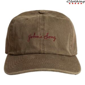 Aaron Rowe Merch John's Song Brown Embroidered Caps