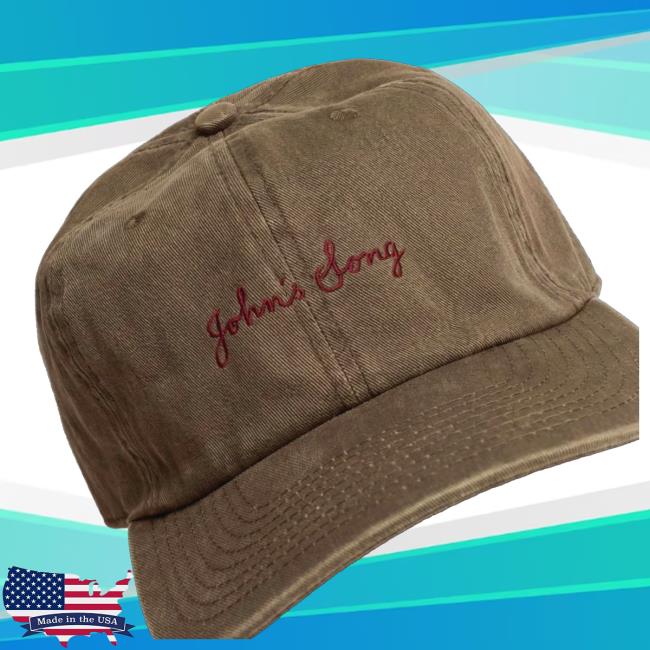 Aaron Rowe Merch John's Song Brown Embroidered Caps